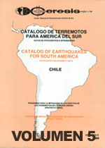 Vol. 5: Chile. Datos de Hipocentros e Intensidades (37.89 MB)